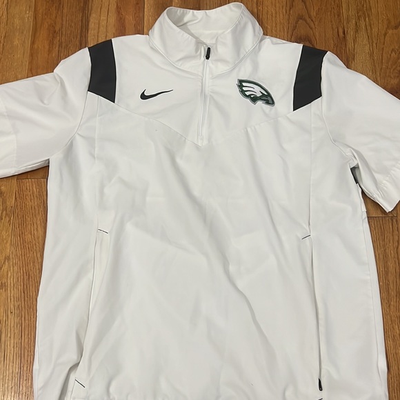 NIKE EAGLES GOLF 2 Mens Nike Golf Dri Fit like new EUC Sz L Eagles - Picture 3 of 6